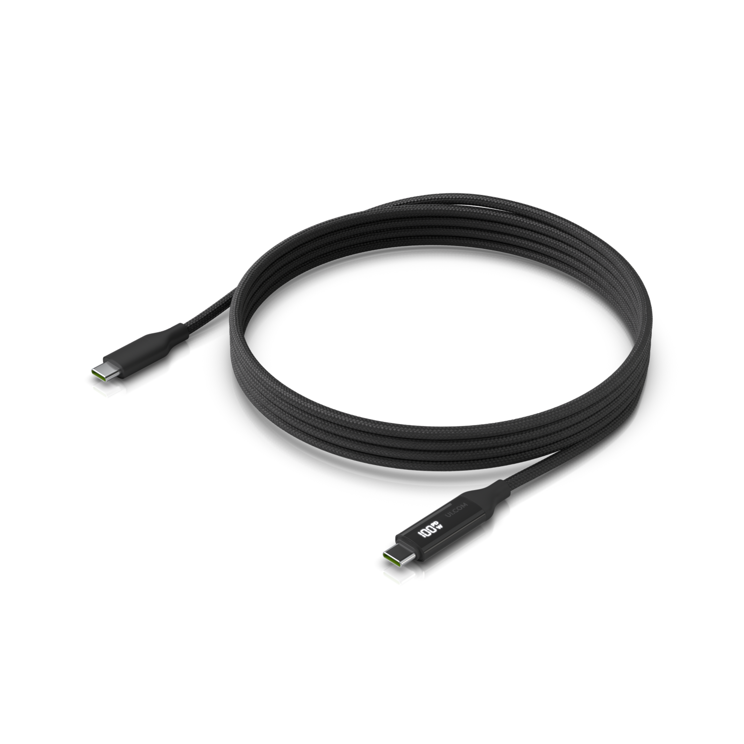 带充电显示的USB-C电缆