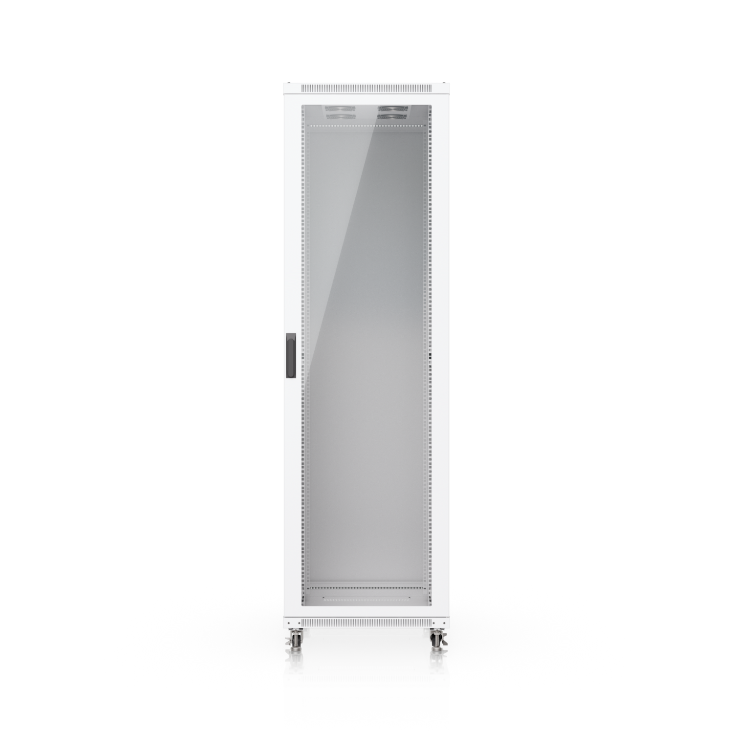 42U Rack Cabinet, 1,000 mm, Glass Door