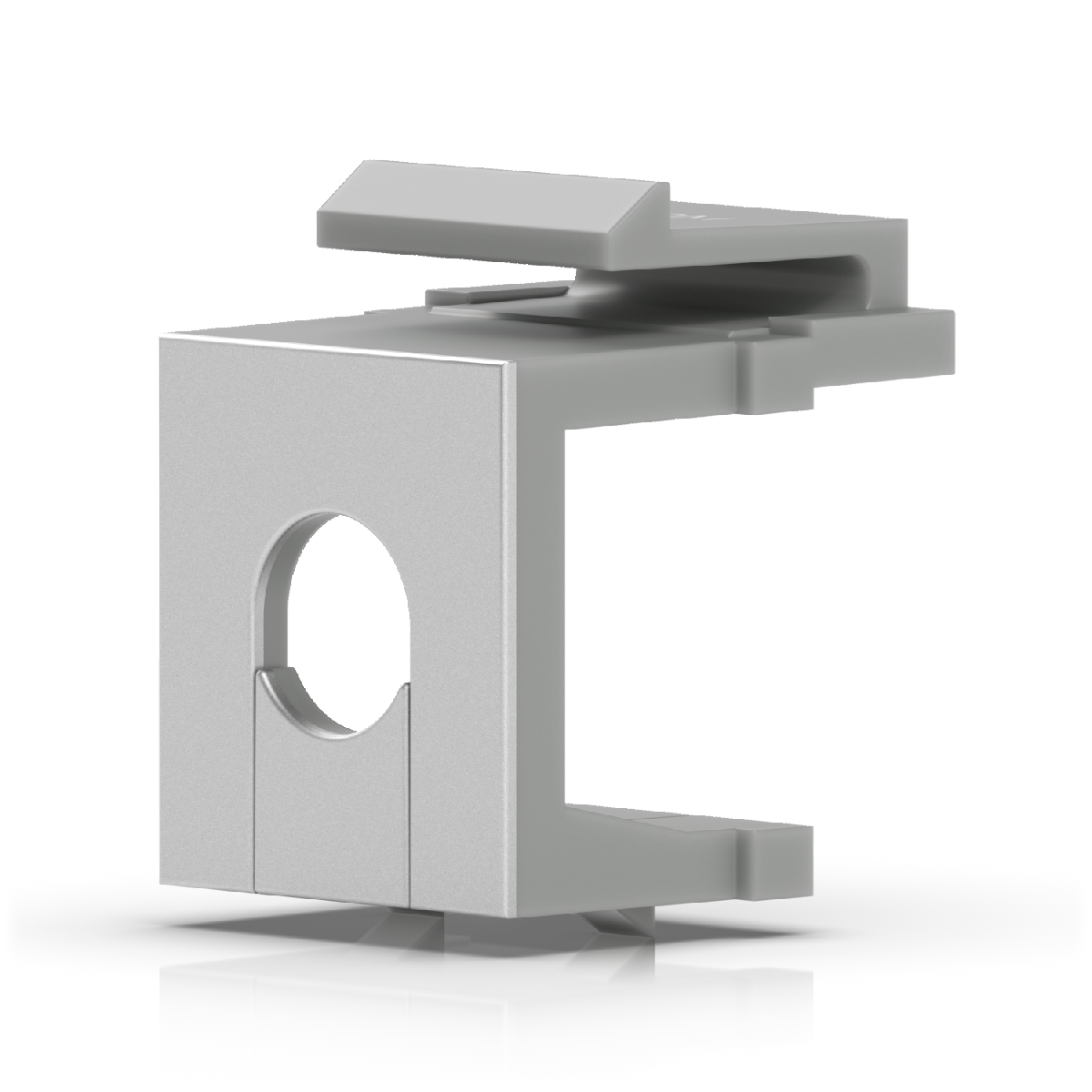 Keystone Blank Insert Pass-Through，12包裝
