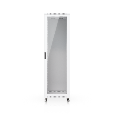 42U Rack Cabinet, 1,000 mm, Glass Door