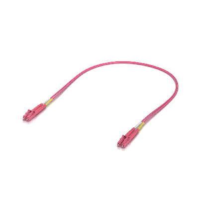 OM4 Duplex LC UPC Fiber Patch Cable